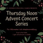 Thursday Noon Advent Concert Series