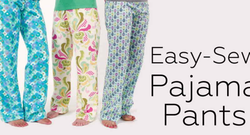 eMakery Virtual Sewing Lab: Pajama/Lounge Pants