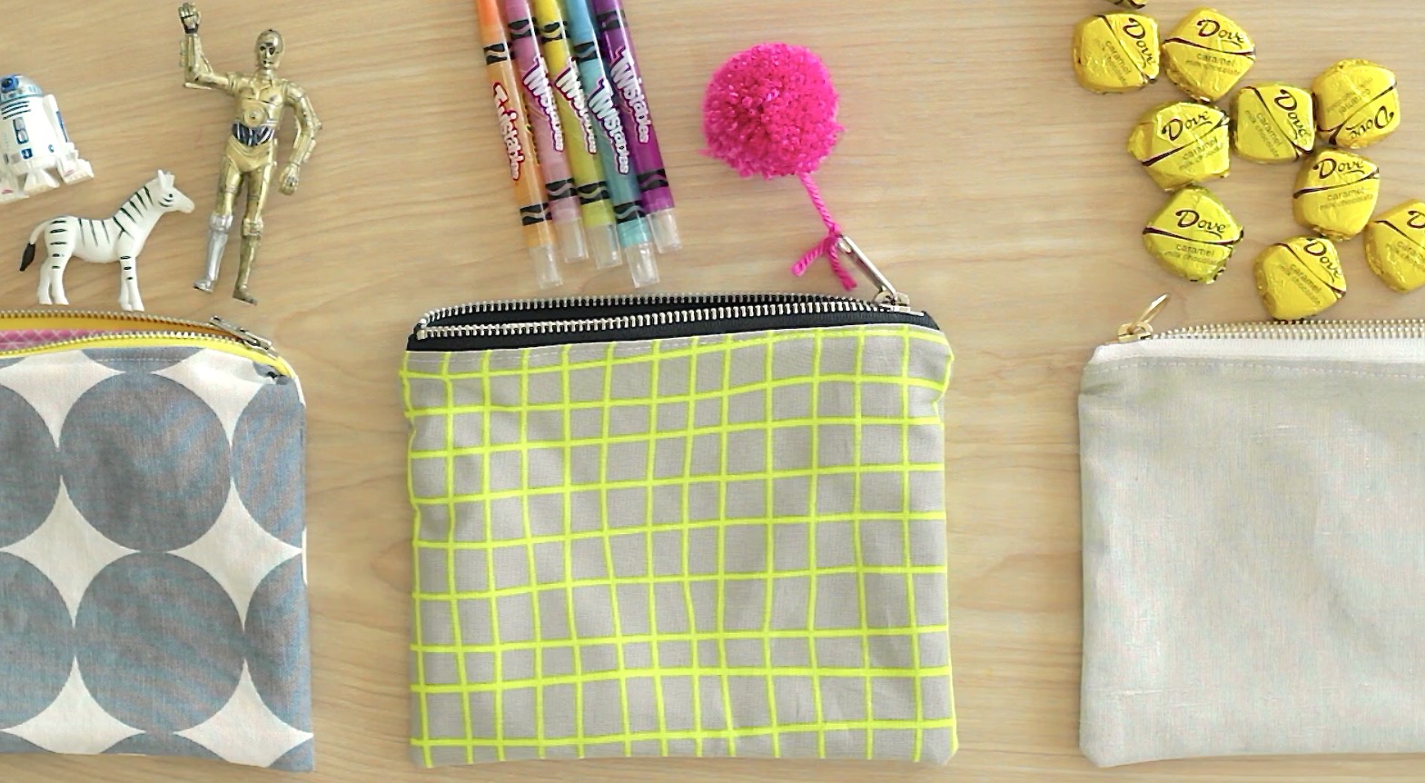 eMakery Sewing Lab: Zippered Pouches