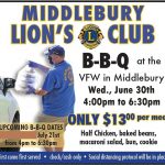 Middlebury Lions Club Chicken BBQ