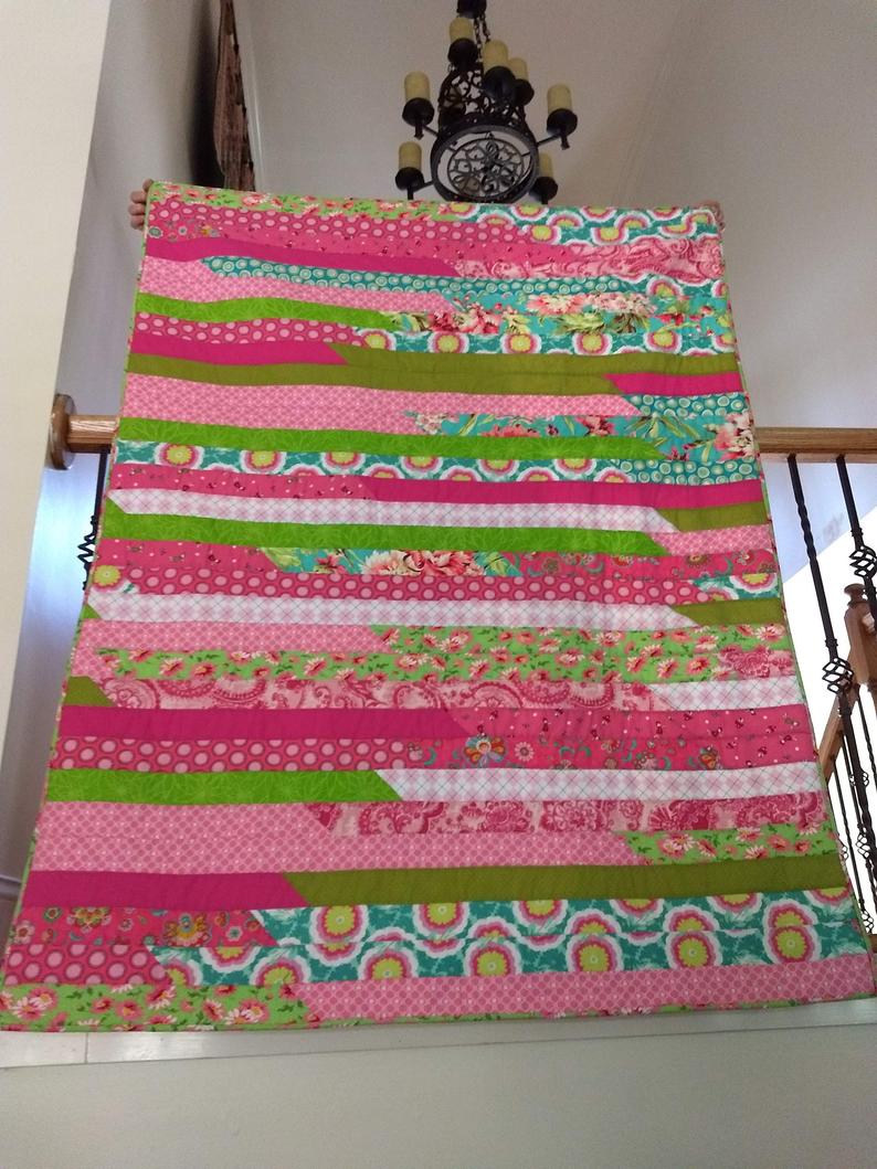 Sewing Lab: Jelly Roll Quilt Top