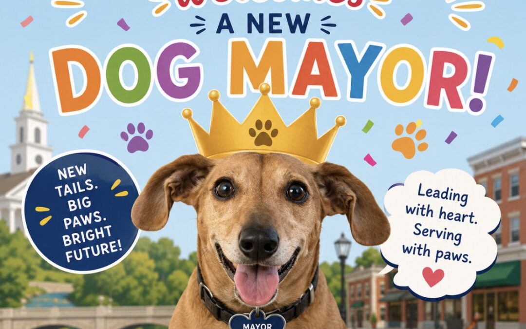 🐾 Middlebury Has a New Dog Mayor! 🐾