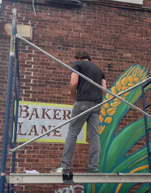 Making a Mark on  Bakery Lane!