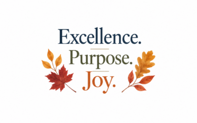 Excellence. Purpose. Joy.